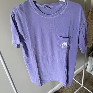 Alpha Phi comfort colors t shirt